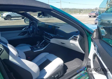 2026 BMW M4 Competition xDrive z USA, uszkodzony, nr VIN WBS43BA03TCW01949